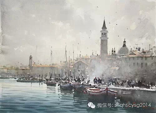 约瑟夫?祖布克维克水彩画展作品欣赏全集