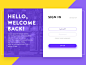 Daily UI-SIGN IN