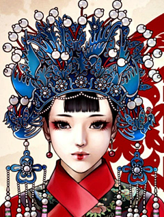 女妖精采集到手绘