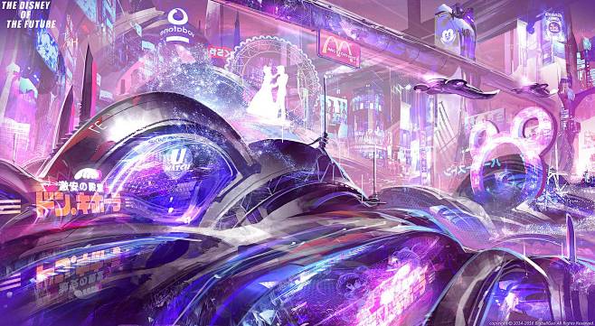 科幻场景气氛图科幻原画科幻场景原画来自c...