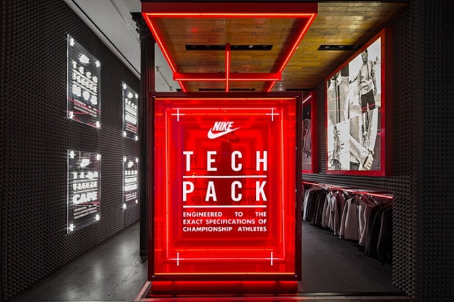 纽约市Nike耐克旗舰店设计 设计圈 展...
