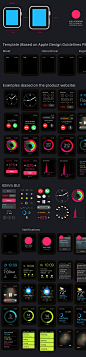 Free-Apple-Watch-GUI-Vector