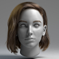 ArtStation - Realistic hairs Xgen #01, Daphne Bonneau