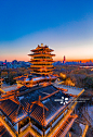 济南大明湖超然楼地标图片素材