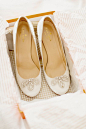 Elegant Kate Spade Shoes | See the garden-styled wedding on Style Me Pretty: http://www.StyleMePretty.com/2014/03/11/romantic-garden-wedding-at-caramoor/ Photography: Elisabeth Millay: 