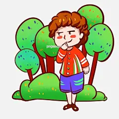 清明节出游的女孩手绘插画图片大小2000x2000px 图片尺寸1.93 MB 来自PNG搜索网 pngss.com 免费免扣png素材下载！草地#春天#春游#花朵#卡通#卡通手绘#可爱#男孩#清明节#森林#思念#思念亲人#踏春#