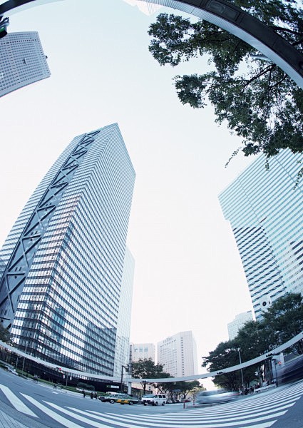 商业城市背景图片