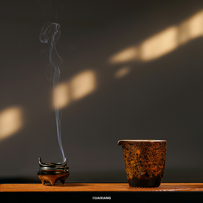 大漆茶叶罐-文心雅物