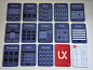 Website Deck of Cards : The Website Deck is a miniature deck of website wireframe cards for quickly mapping our your site's information architecture, away from your computer.