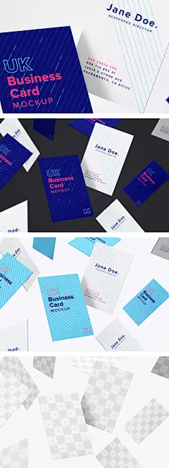 英国名片样机 UK Business Card Mockup 05 – 