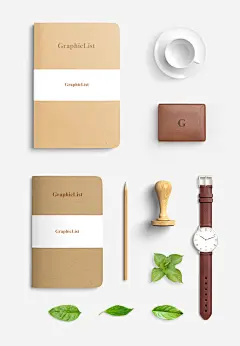 广告包装笔记本VI样机