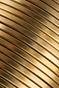波纹或肋骨黄金金属高清背景图片素材
