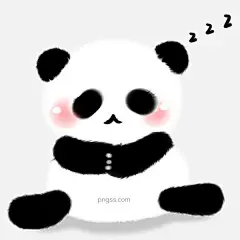 卡通可爱国宝熊猫睡觉世界睡眠日png图图片大小2000x2000px 图片尺寸1.3 MB 来自PNG搜索网 pngss.com 免费免扣png素材下载！插画#动物#国宝#简单#简洁#卡通#卡通手绘#卡哇伊#可爱#毛茸茸#免抠#生物#矢量#