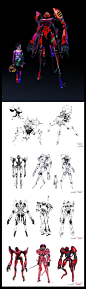 #蜘蛛侠：平行宇宙# 的一些概念图 by Vaug... 来自Cc的艺术设计研究室 - 微博