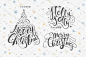 手绘圣诞风独角兽贺卡卡片英文字母雪花星星PNG设计素材png243-淘宝网