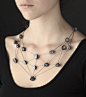 Diamond Slice Necklace  Artist: Sandra Enterline
