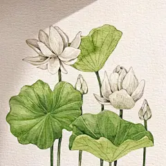 水彩画 - 堆糖，美图壁纸兴趣社区