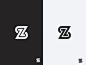 字母 Z 的创意LOGO设计
这是字母LOGO的最后一组，想看其他字母的可以在我微博搜索想看的字母即可！ ​​​​