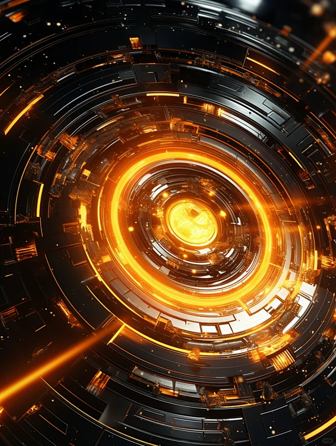 时空漩涡 | 常用的海报背景生成 - 小红书