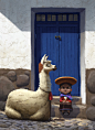 Cusco Kid, Mauricio Abril : Just trying an animated approach to a part of the world not usually seen through that lens. Also done to demo the use of adjustment layers for the Digital Illustration class I teach at Brainstorm School in Burbank, CA.