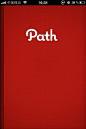 Path熟人社交应用手机界面设计欣赏，来源自黄蜂网http://woofeng.cn/