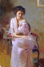 意大利画家皮诺·德埃尼（Pino Daeni），Sublime Beauty 