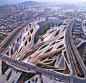 fluid diamond-shaped complex carved into landscape by HDD_FUN arc458hitects