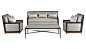 Bronze Sofa V  - LuxDeco.com : Buy Orsi Bronze Sofa V Online at LuxDeco. This formal sofa is an uncommon hybrid of elegance and functionality thanks to its squared lines, curved back and plush elements.