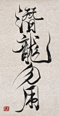 Calligraphy   Digital Art  typography   中国风   书法 字体设计 水墨