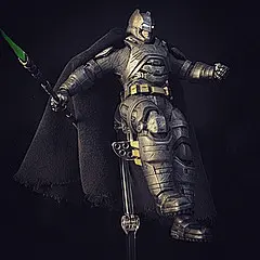 MEZCO TOYZ Batman v Superman Dawn of Justice Armored Batman 1:12 PVC Action Figure Collectible Model | 又拍图片管家