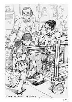 胖头鱼的素材库采集到人物场景速写