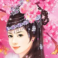 唯美古风古装美女手绘头像图片,清凉的发丝，淡淡的妆容(1)-唯美头像www.qqw21.com