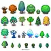 @chickysprout Just a bunch of pixel trees from various (old) projects
