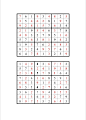 九宫数独100题_脑力训练