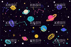 星球背景   - 源文件下载【酷图网】星球背景,星空背景,星球,行星,银河系,太空,卡通,宇宙星球,天体,恒星,矮行星,太阳系,
