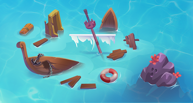Pirat Game's map : M...
