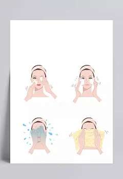 手绘粉扑脸部按摩放松|减压,压力,放松,焦虑,对抗压力,脸部按摩,粉扑,&nbsp;粉扑,卡通元素,手绘/卡通