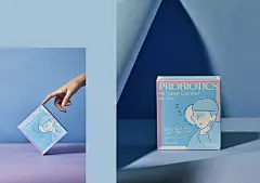产品包装设计包装设计益生菌包装插画包装运用-古田路9号-品牌创意/版权保护平台