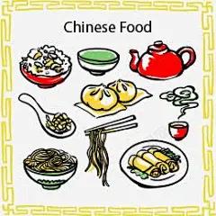 手绘彩色美食矢量图高清素材 包子 彩色 手绘 矢量图 美食 茶壶 面条 元素 免抠png 设计图片 免费下载 页面网页 平面电商 创意素材