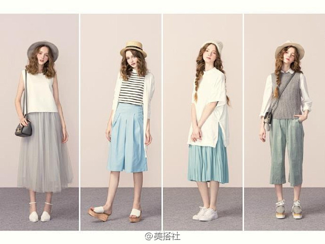 初秋甜美搭配，喜欢甜美系的朋友look~