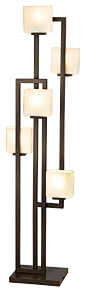 Possini Euro Lighting on the Square 5-Light Floor Lamp -