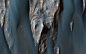 Sedimentary rock layers on Mars