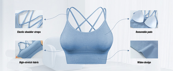 workout bras for wom...