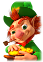 Leprechaun (slots game) : Characte made for Gambino