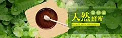 电商农副产品蜂蜜BANNER