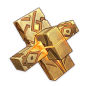 Chunk of Aerosiderite : Chunk of Aerosiderite is a Weapon Ascension Material obtained from Hidden Palace of Lianshan Formula on Wednesday, Saturday and Sunday. No recipes use this item. No Characters use Chunk of Aerosiderite for ascension. 14 Weapons use