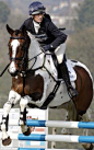 Zara Phillips MBE took part in the Gatcombe horse trials in Gloucestershire