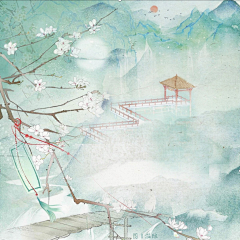 千橘✨采集到古风底图(非本人)