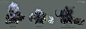 Enemies - insects, Mikhail Rakhmatullin : Some insectoid enemies I did for Ori and the Will of the Wisps