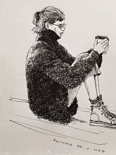 cchart采集到钢笔画